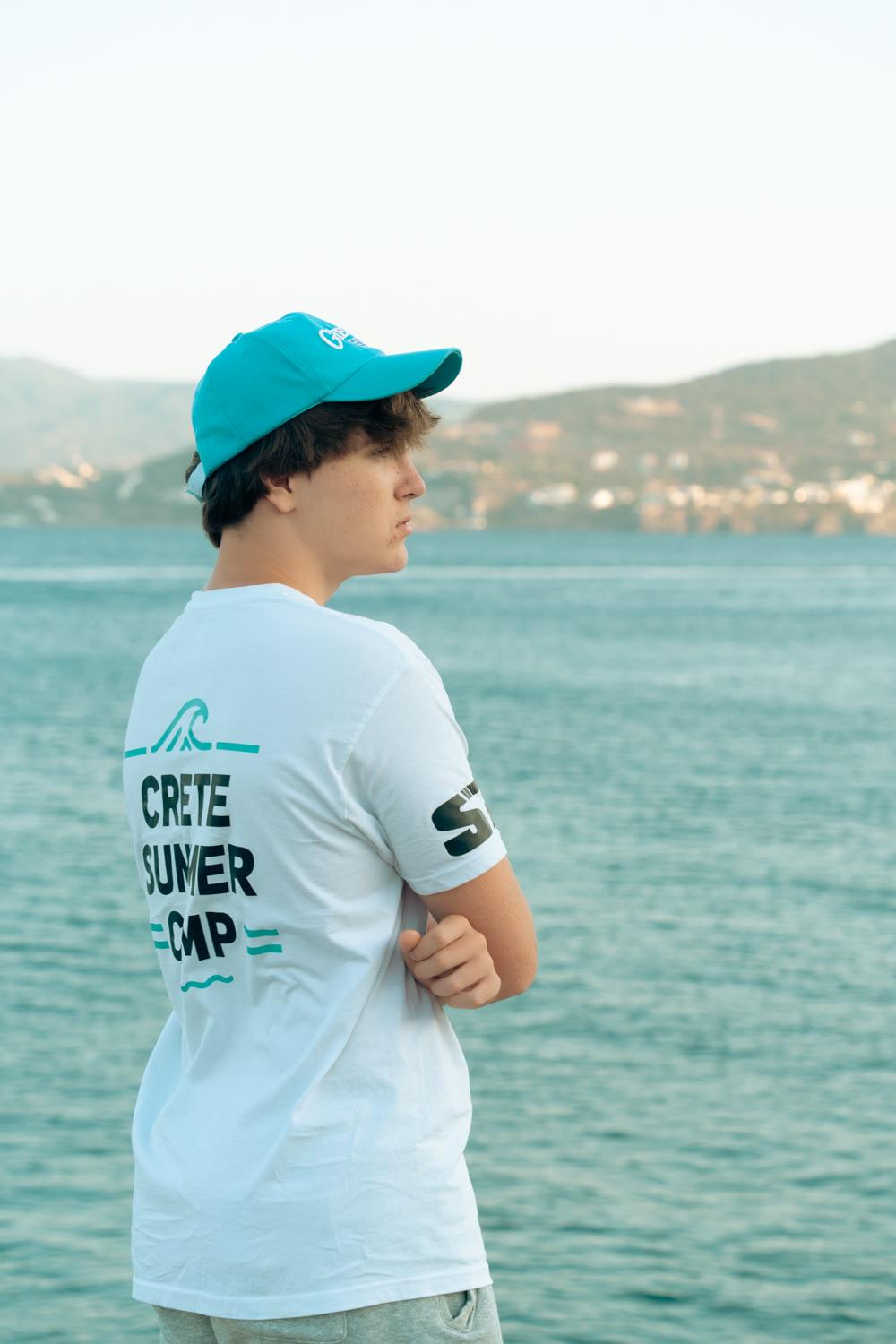 Evening by the sea at the Crete camp